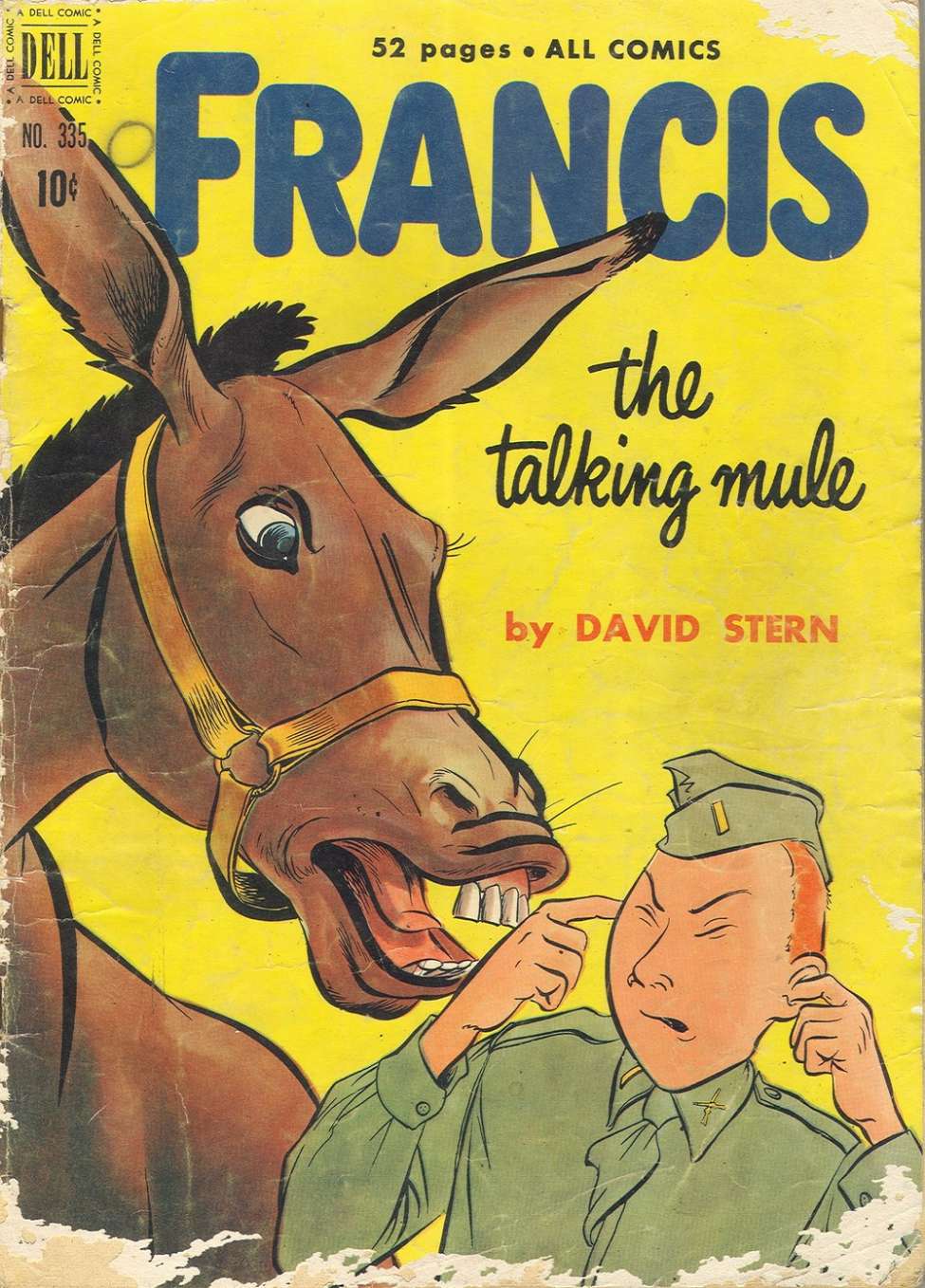 Comic Book Cover For 0335 - Francis, The Famous Talking Mule
