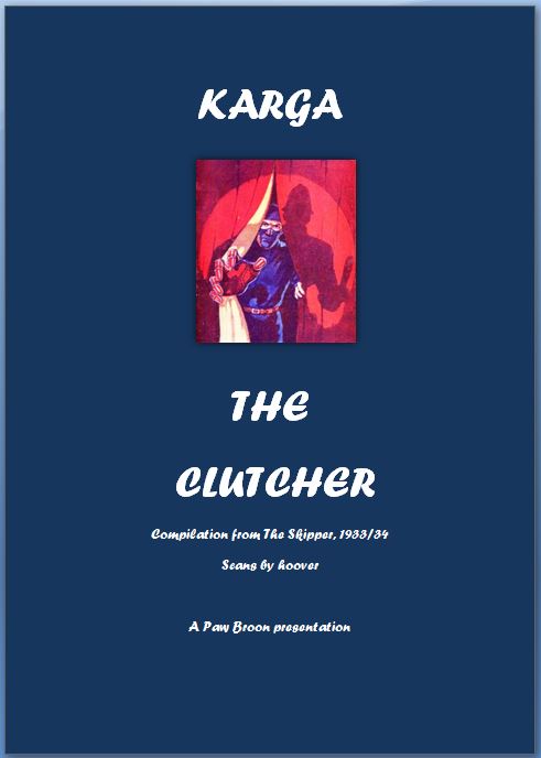 Comic Book Cover For The Clutcher