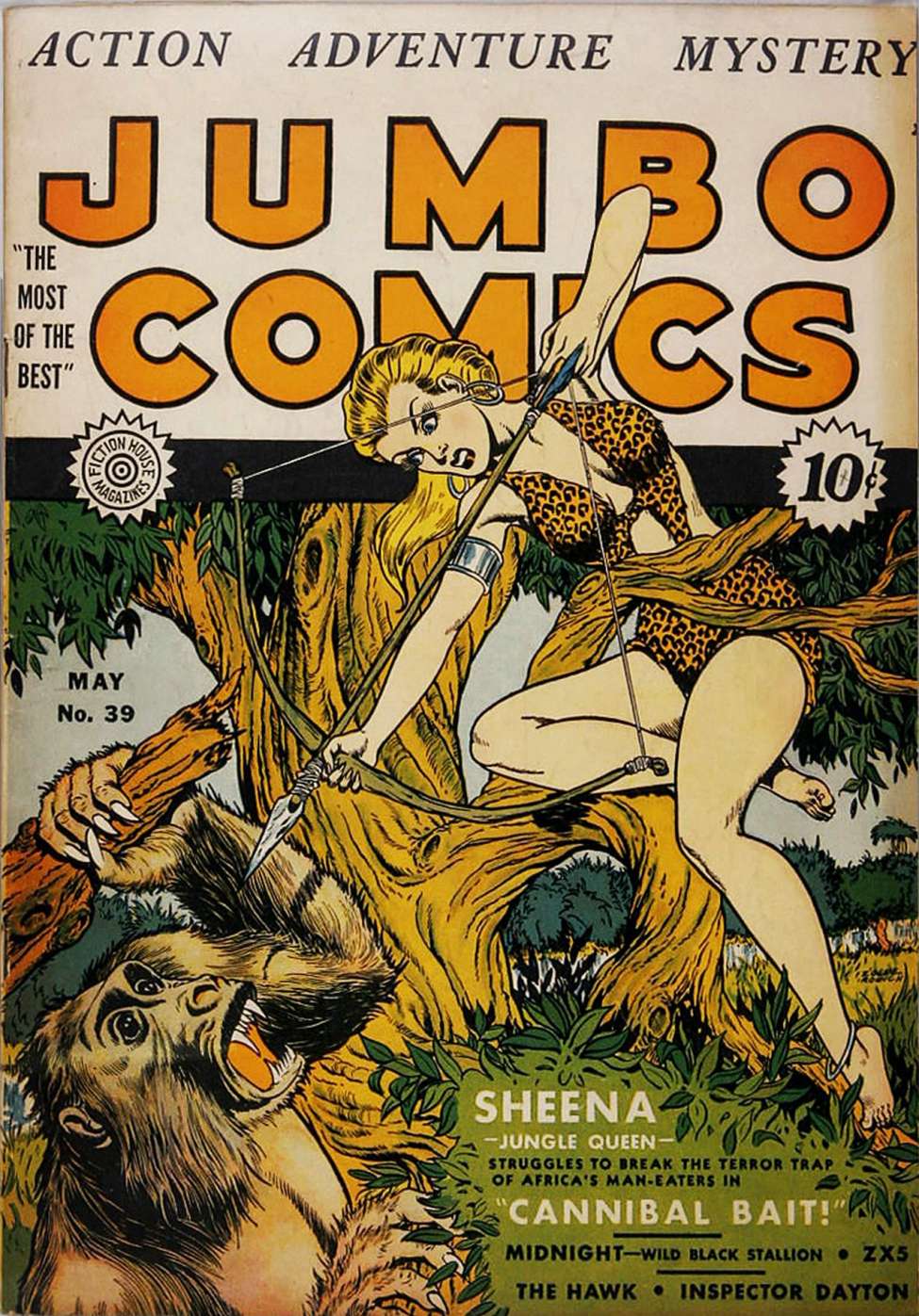 Book Cover For Jumbo Comics 39