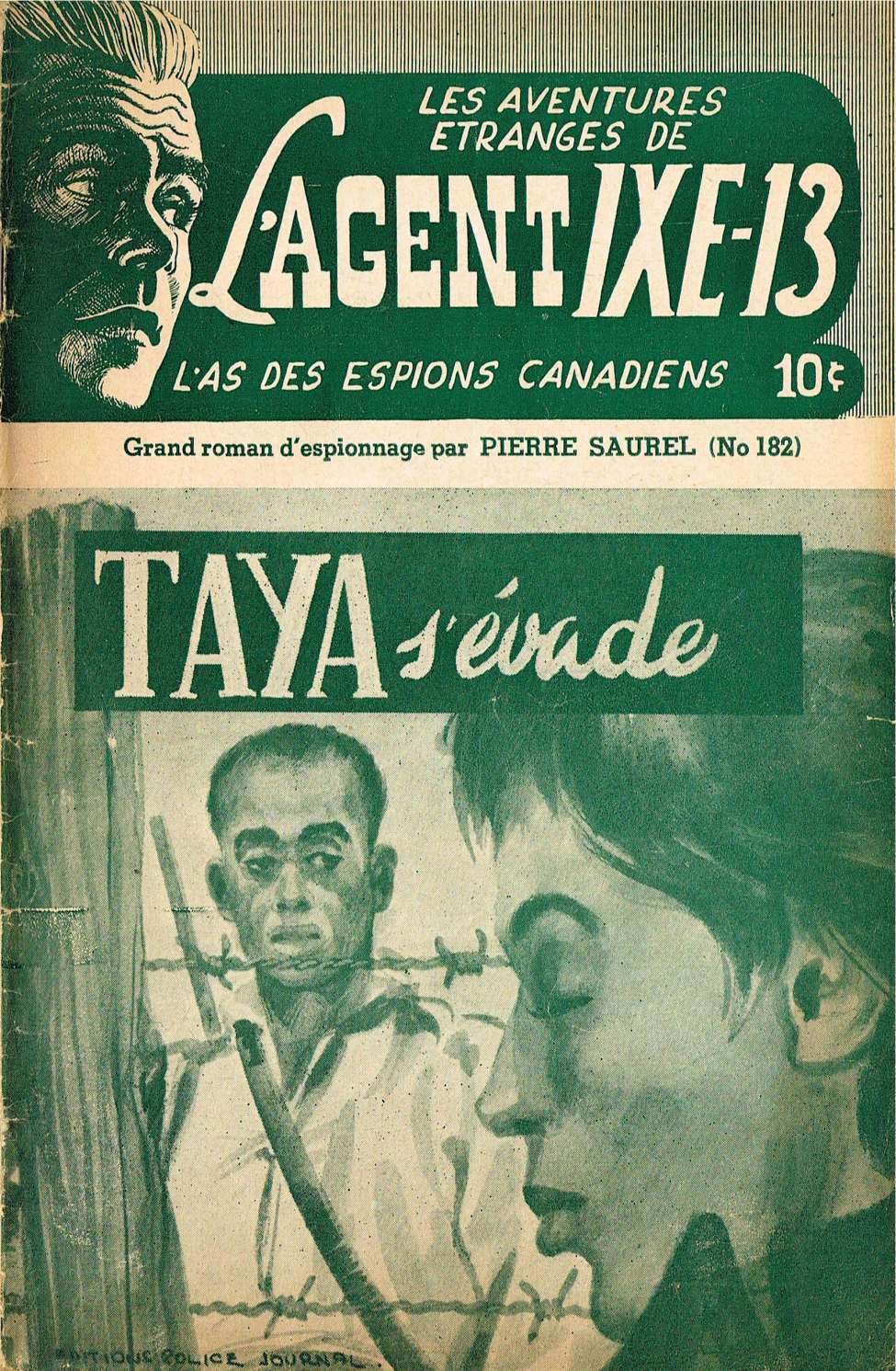 Book Cover For L'Agent IXE-13 v2 182 - Taya s'évade