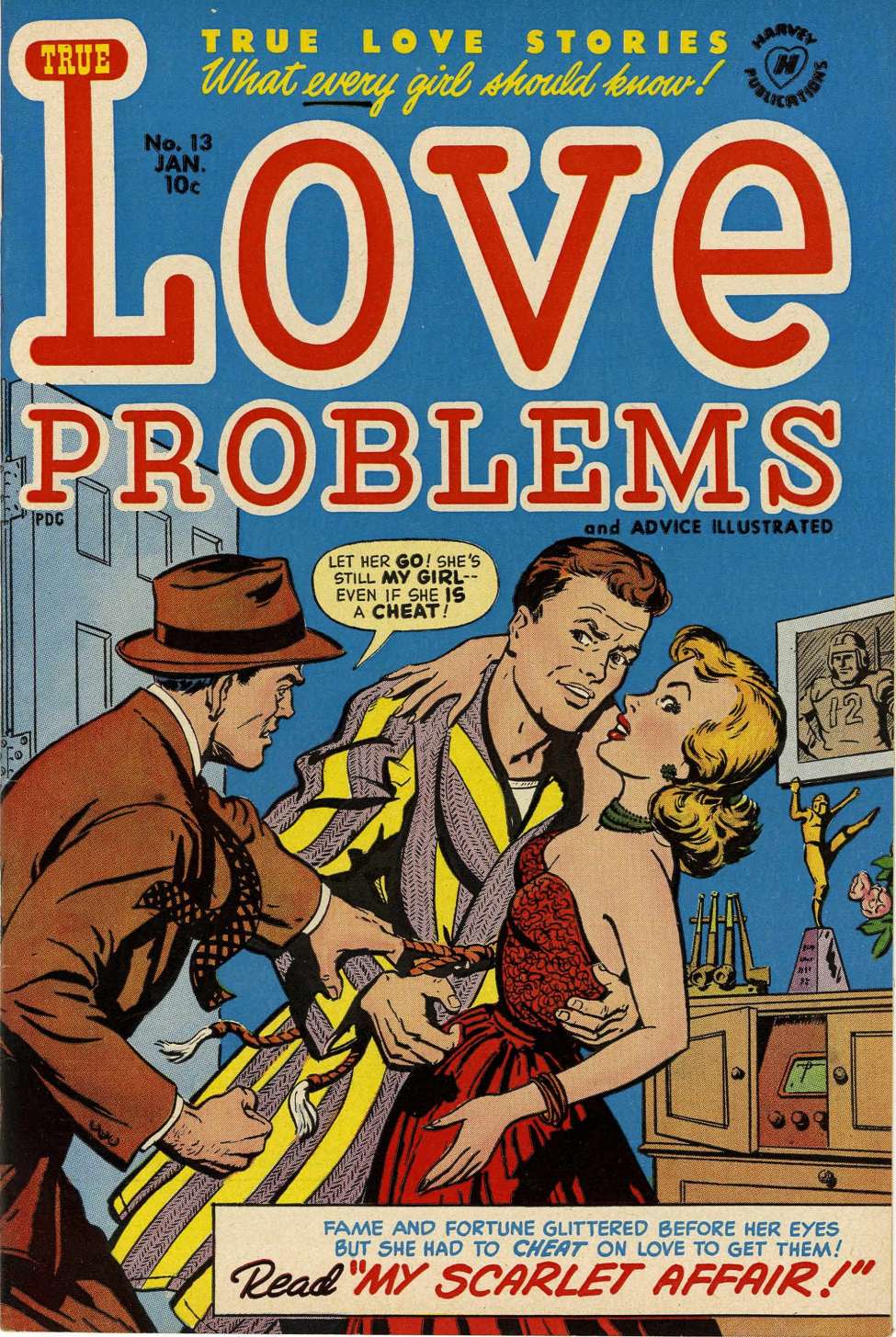 Comic Book Cover For True Love Problems and Advice Illustrated 13