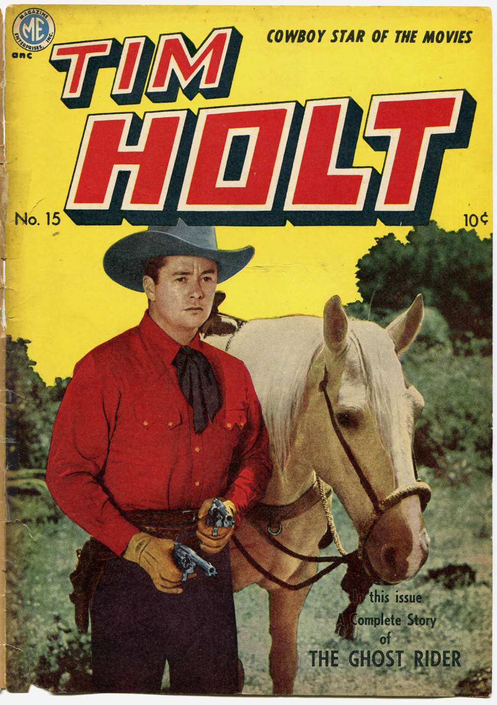 Book Cover For Tim Holt 15 (alt) - Version 2