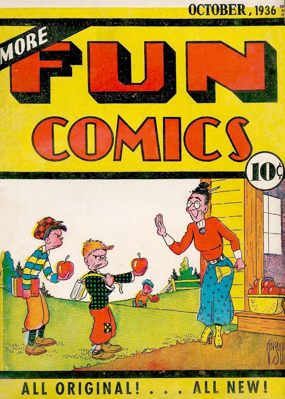 Book Cover For More Fun Comics 14