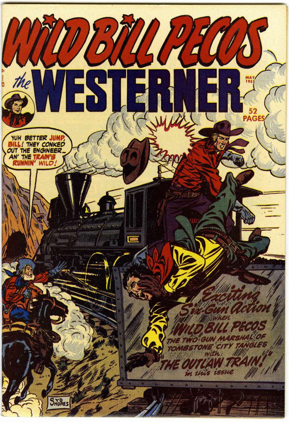 Comic Book Cover For The Westerner 36