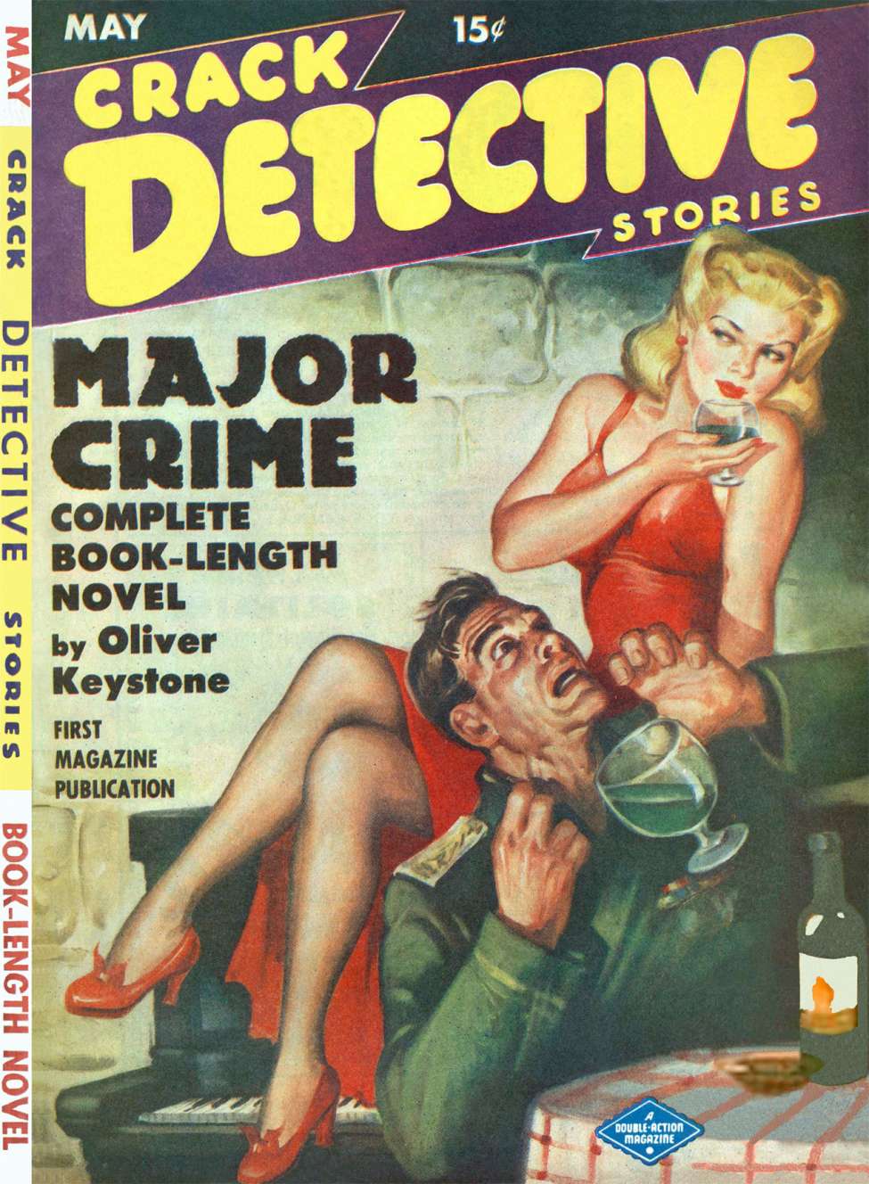Comic Book Cover For Crack Detective v10 2