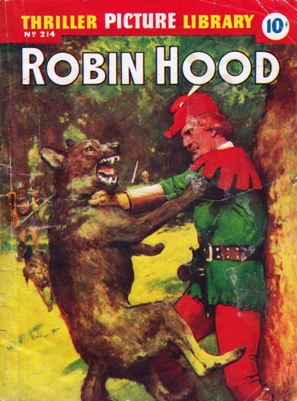 Book Cover For Thriller Picture Library 214 - Robin Hood and the Wolf Boy