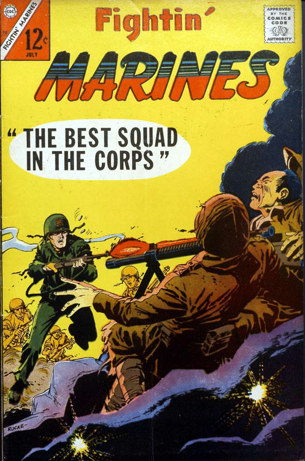 Comic Book Cover For Fightin' Marines 75