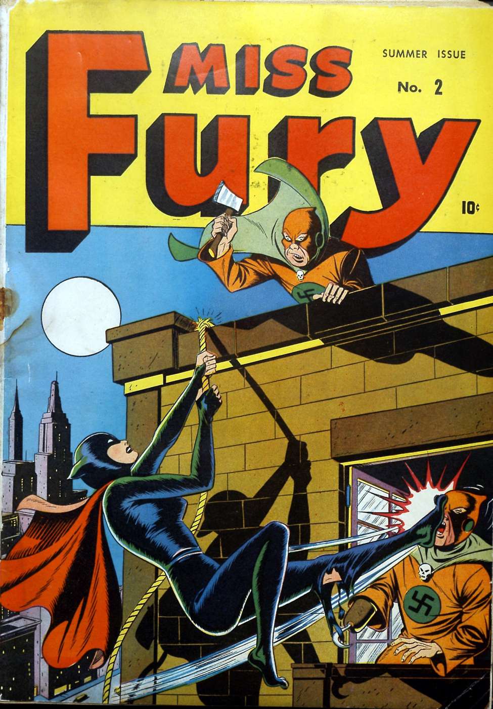 Comic Book Cover For Miss Fury 2