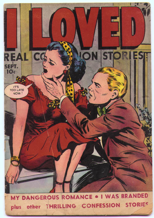 Comic Book Cover For I Loved Real Confession Stories 29