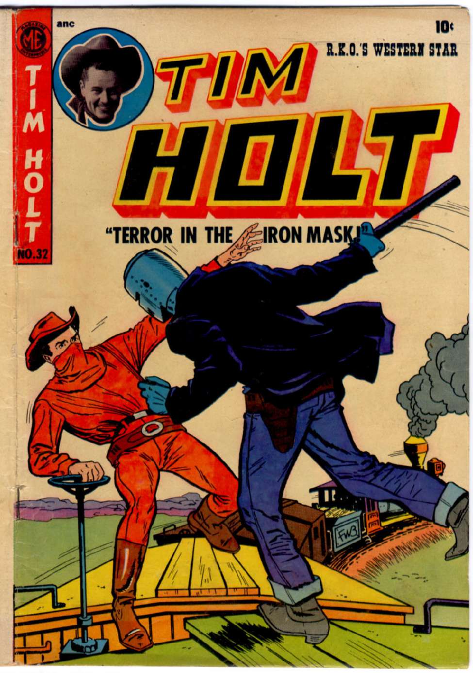 Book Cover For Tim Holt 32