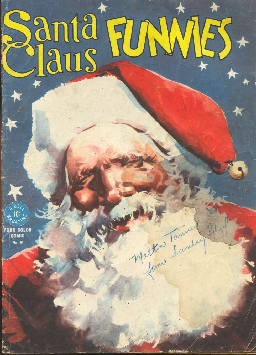 Book Cover For 0091 - Santa Claus Funnies