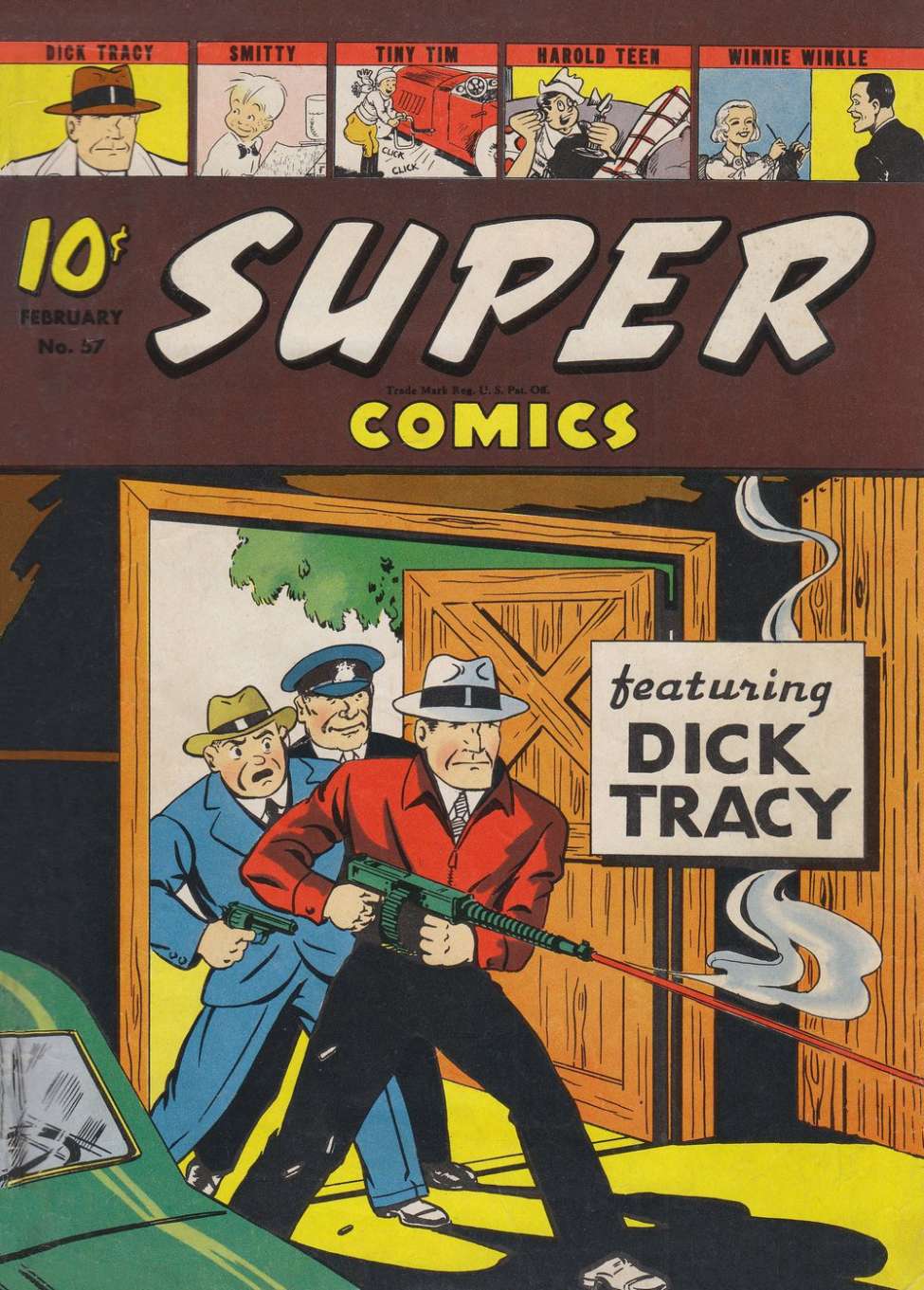 Book Cover For Super Comics 57