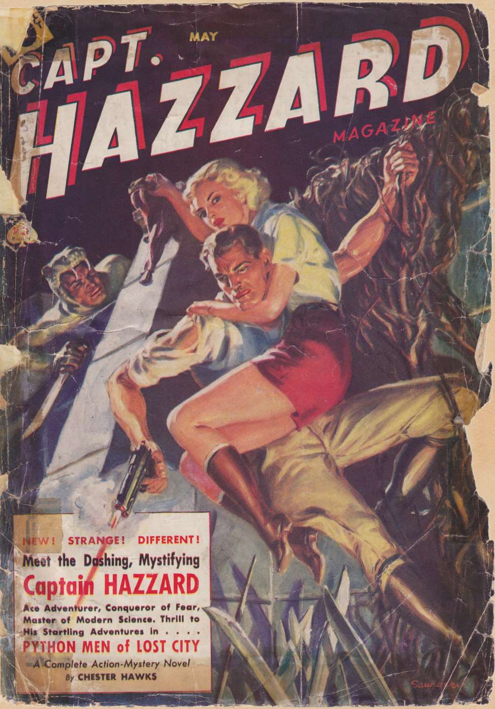 Comic Book Cover For Captain Hazzard v 1 1