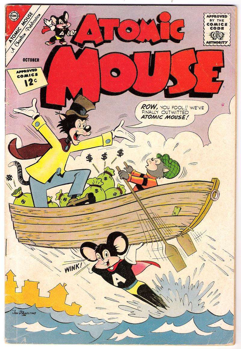 Book Cover For Atomic Mouse 50