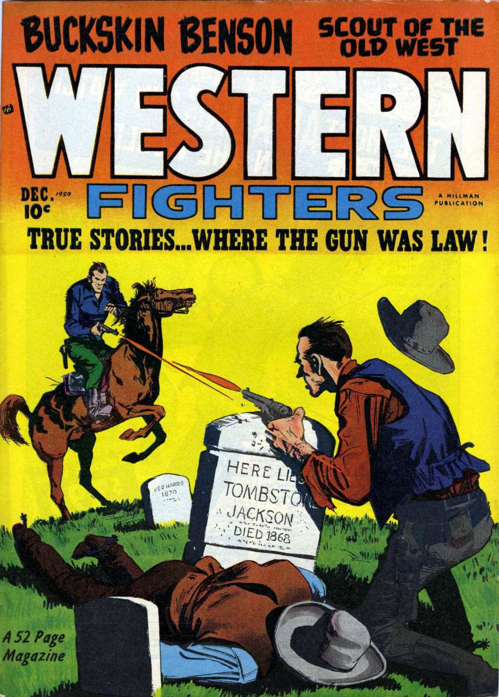 Comic Book Cover For Western Fighters v3 1