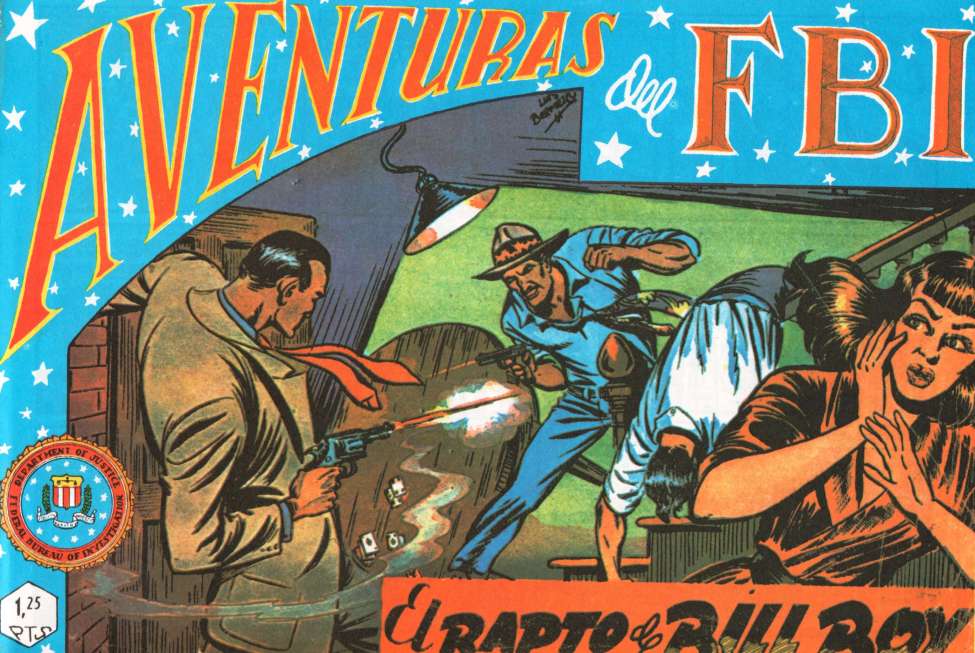 Comic Book Cover For Aventuras del FBI 14 El rapto de Bil Boy