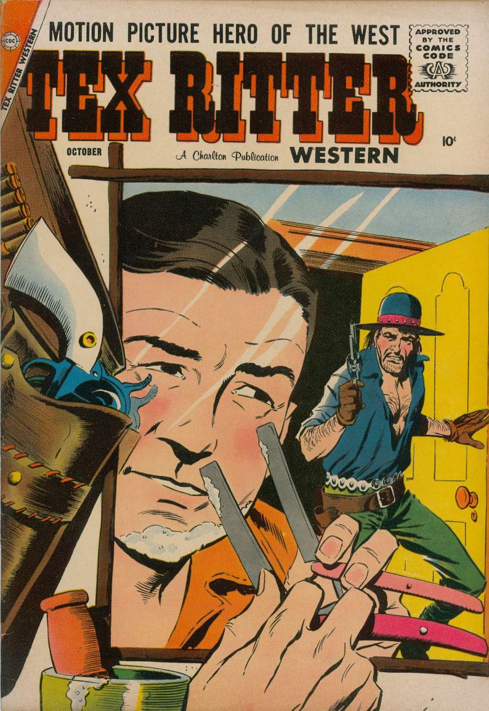 Comic Book Cover For Tex Ritter Western 43