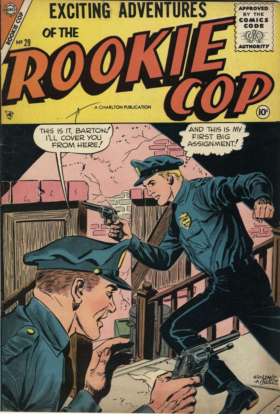 Comic Book Cover For Rookie Cop 29