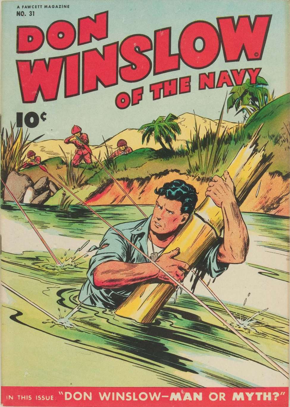 Comic Book Cover For Don Winslow of the Navy 31