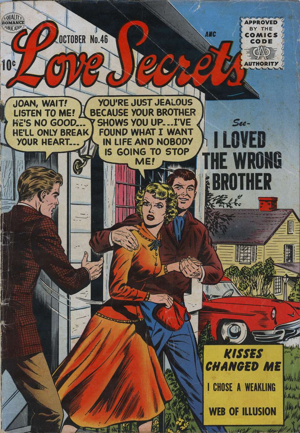 Comic Book Cover For Love Secrets 46