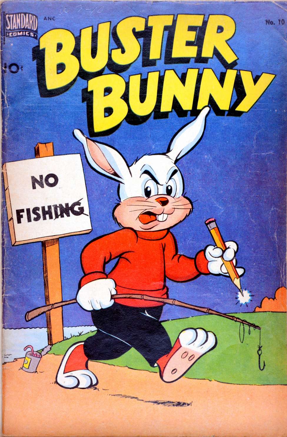 Book Cover For Buster Bunny 10