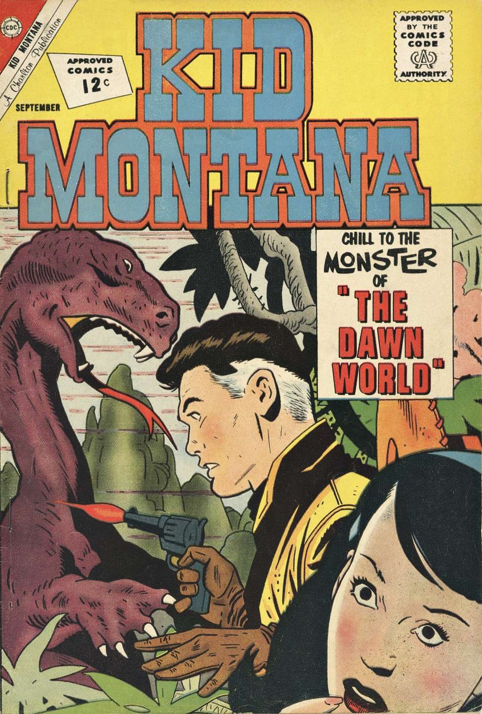 Comic Book Cover For Kid Montana 36