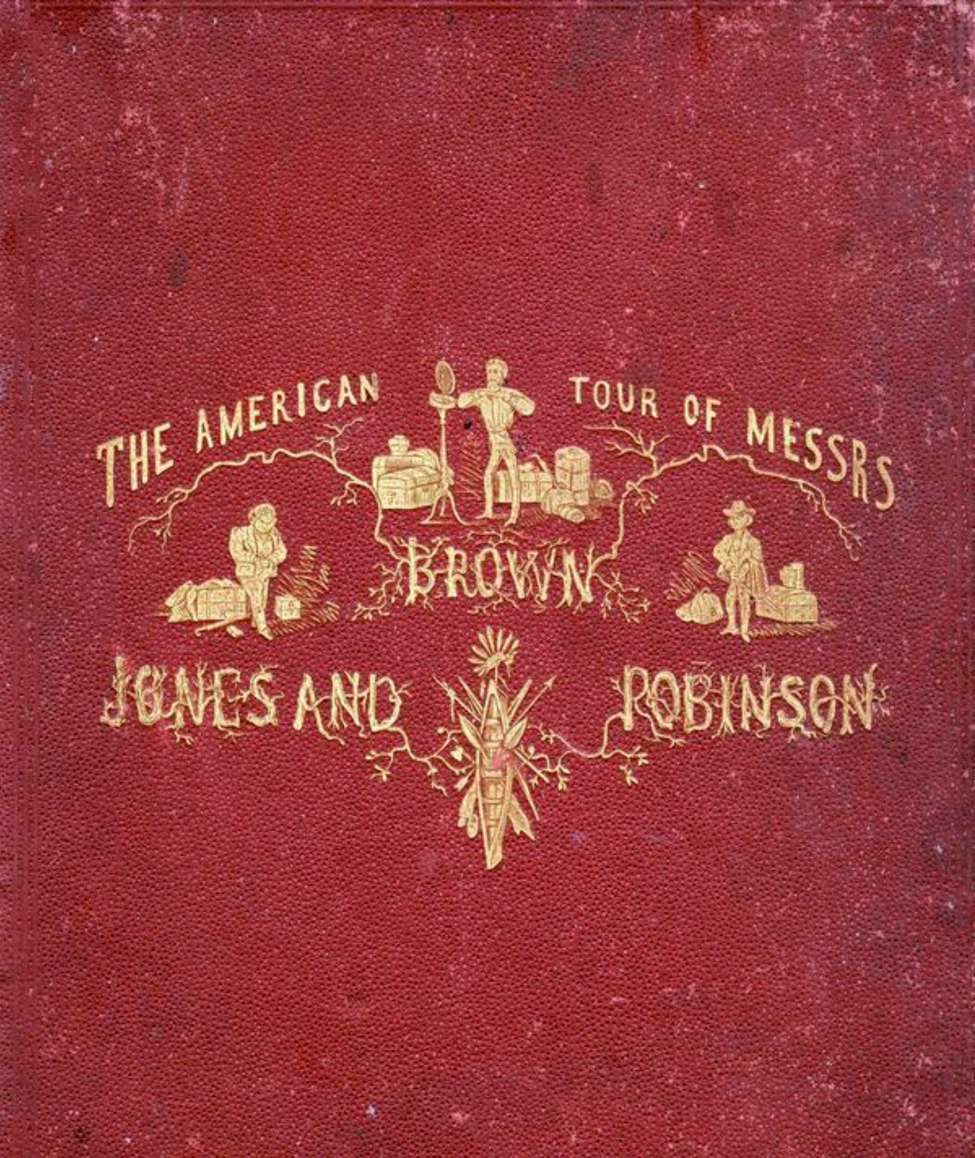 Book Cover For American Tour of Messrs Brown Jones and Robinson