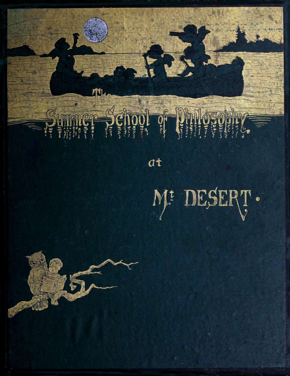 Book Cover For Summer School of Philosophy at Mt. Desert
