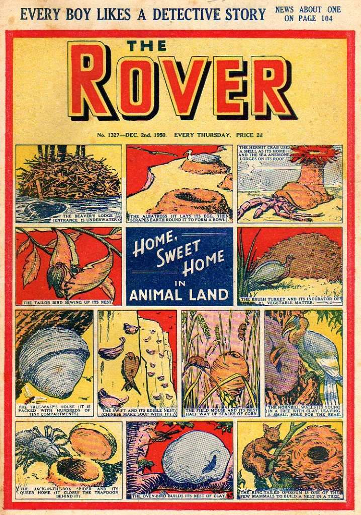 Comic Book Cover For The Rover 1327