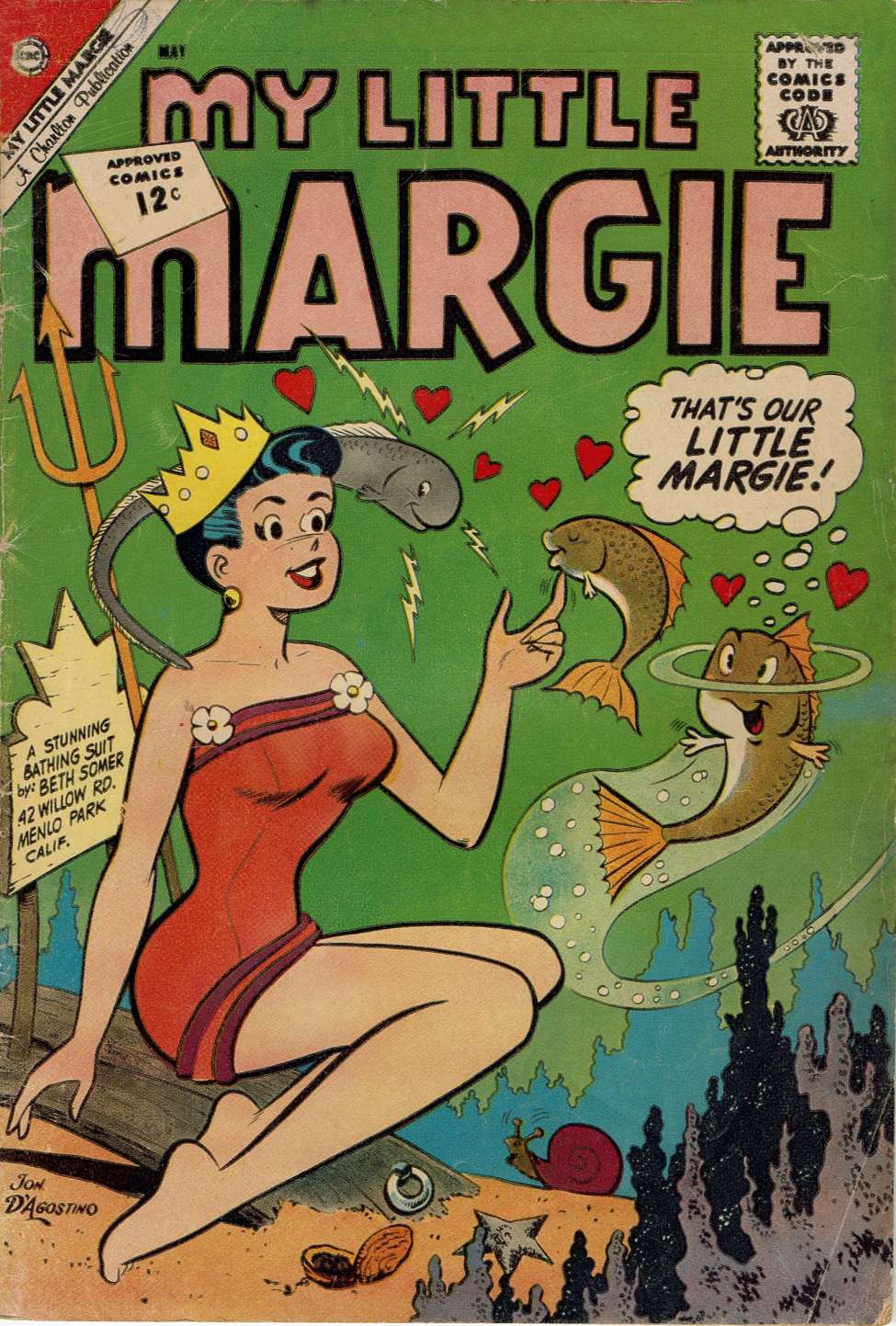 Book Cover For My Little Margie 41