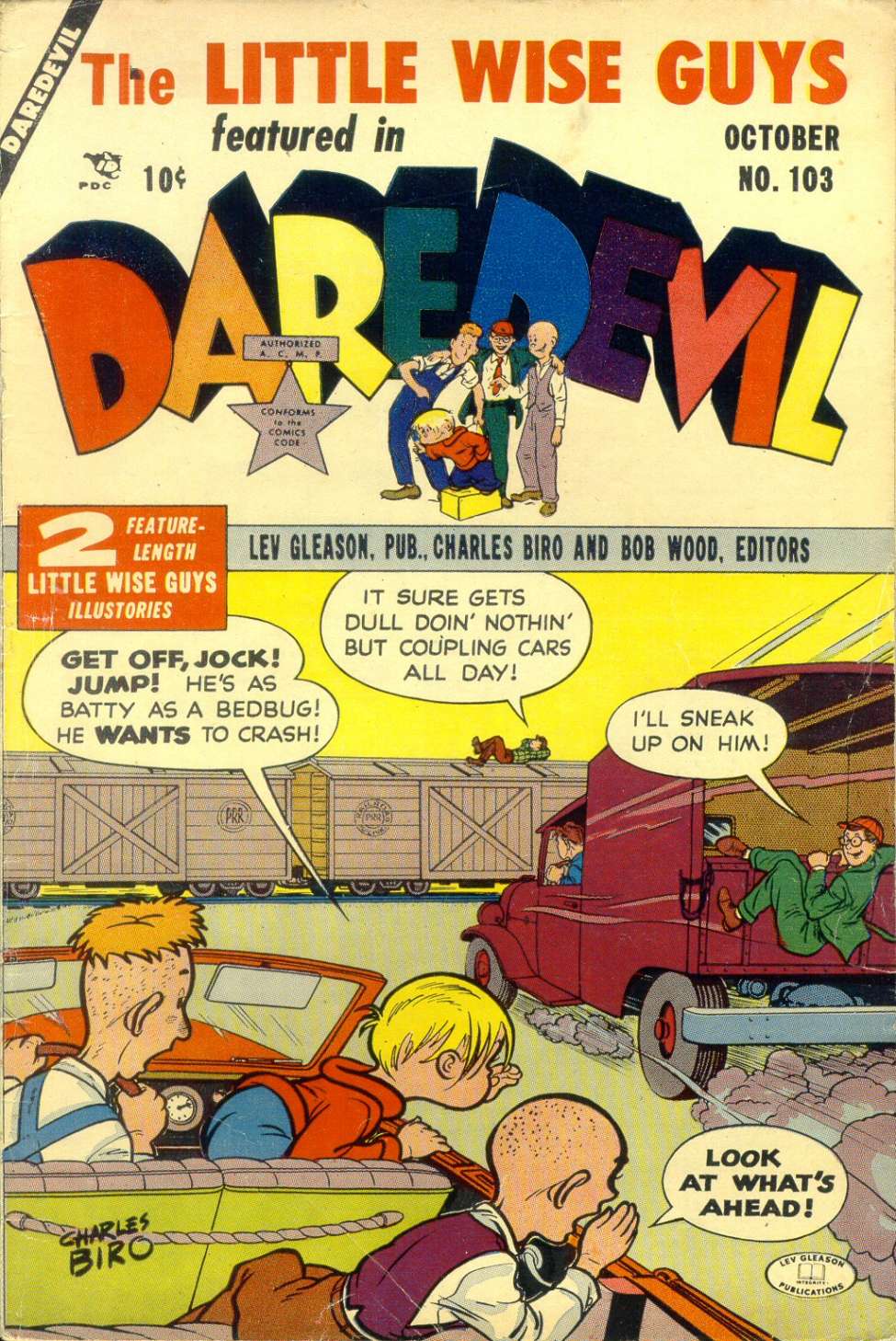 Comic Book Cover For Daredevil Comics 103