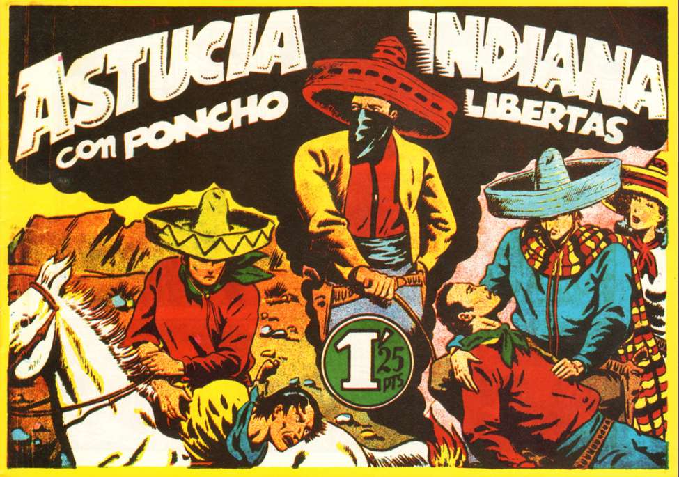Book Cover For Poncho Libertas 5 - Astucia indiana