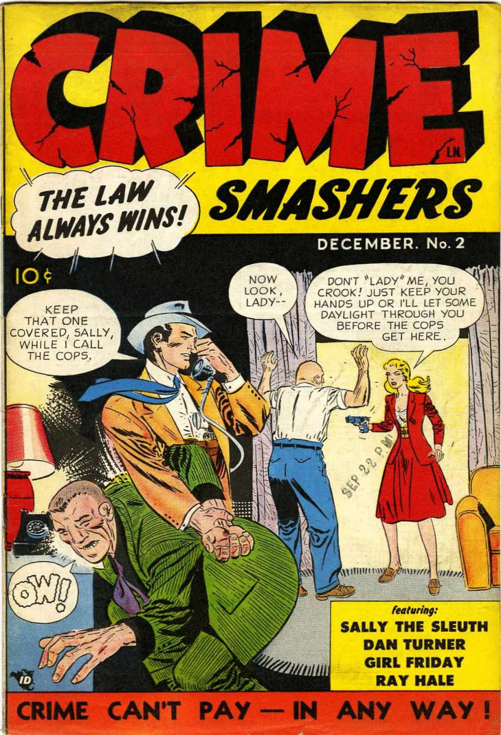 Comic Book Cover For Crime Smashers 2 (alt)