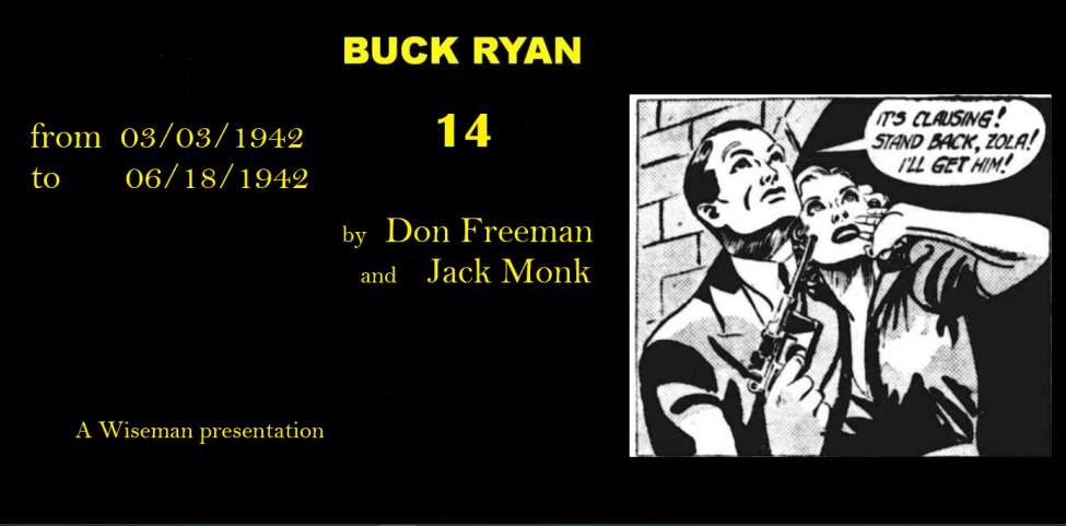 Comic Book Cover For Buck Ryan 14 - Unknown Title