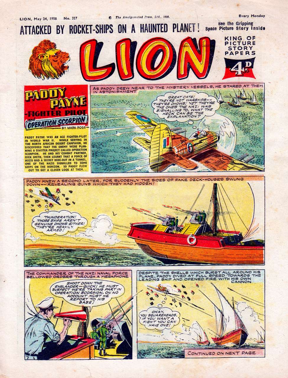 Book Cover For Lion 327