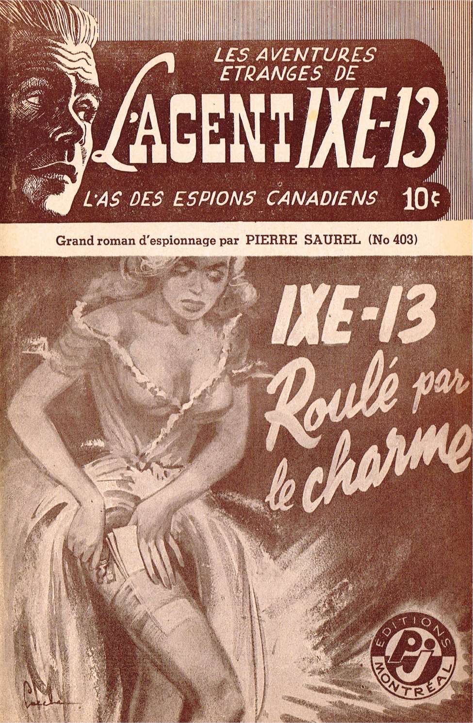 Book Cover For L'Agent IXE-13 v2 403 - IXE-13 roulé par le charme