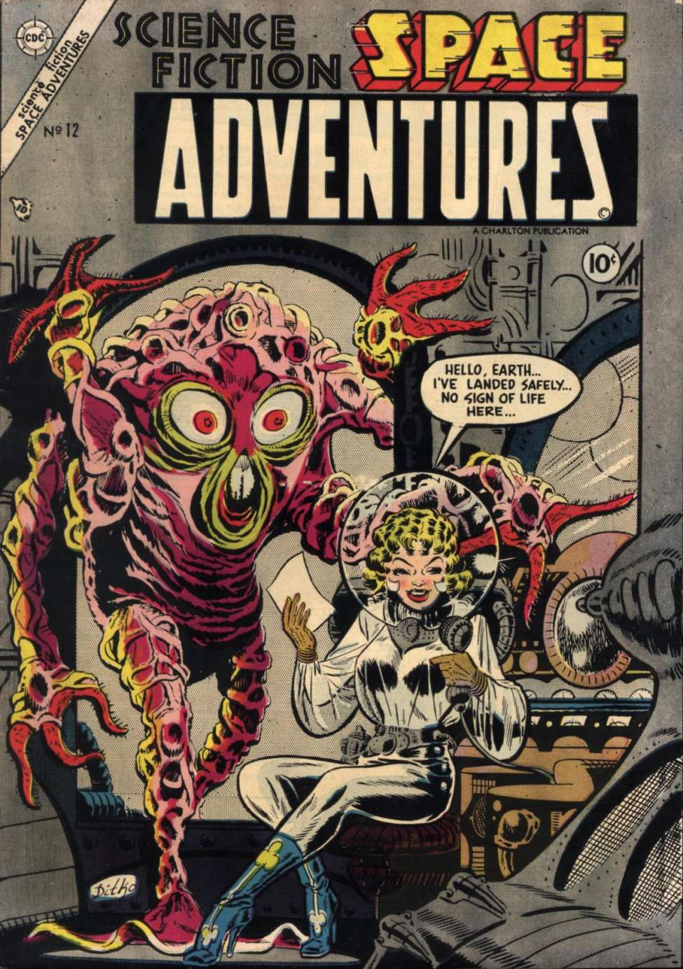 Book Cover For Space Adventures 12