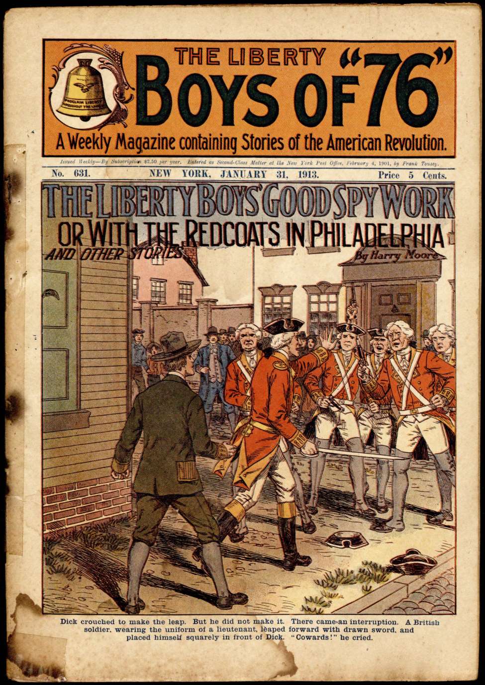Book Cover For The Liberty Boys of 76 631 - The Liberty Boys' Good Spy Work