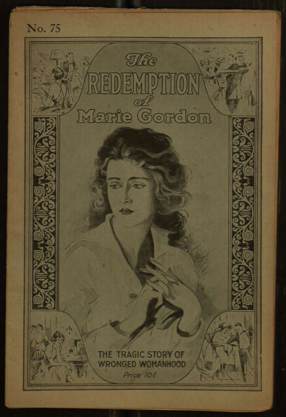 Book Cover For The Redemption of Marie Gordon 75 - Cora Lane Sherman