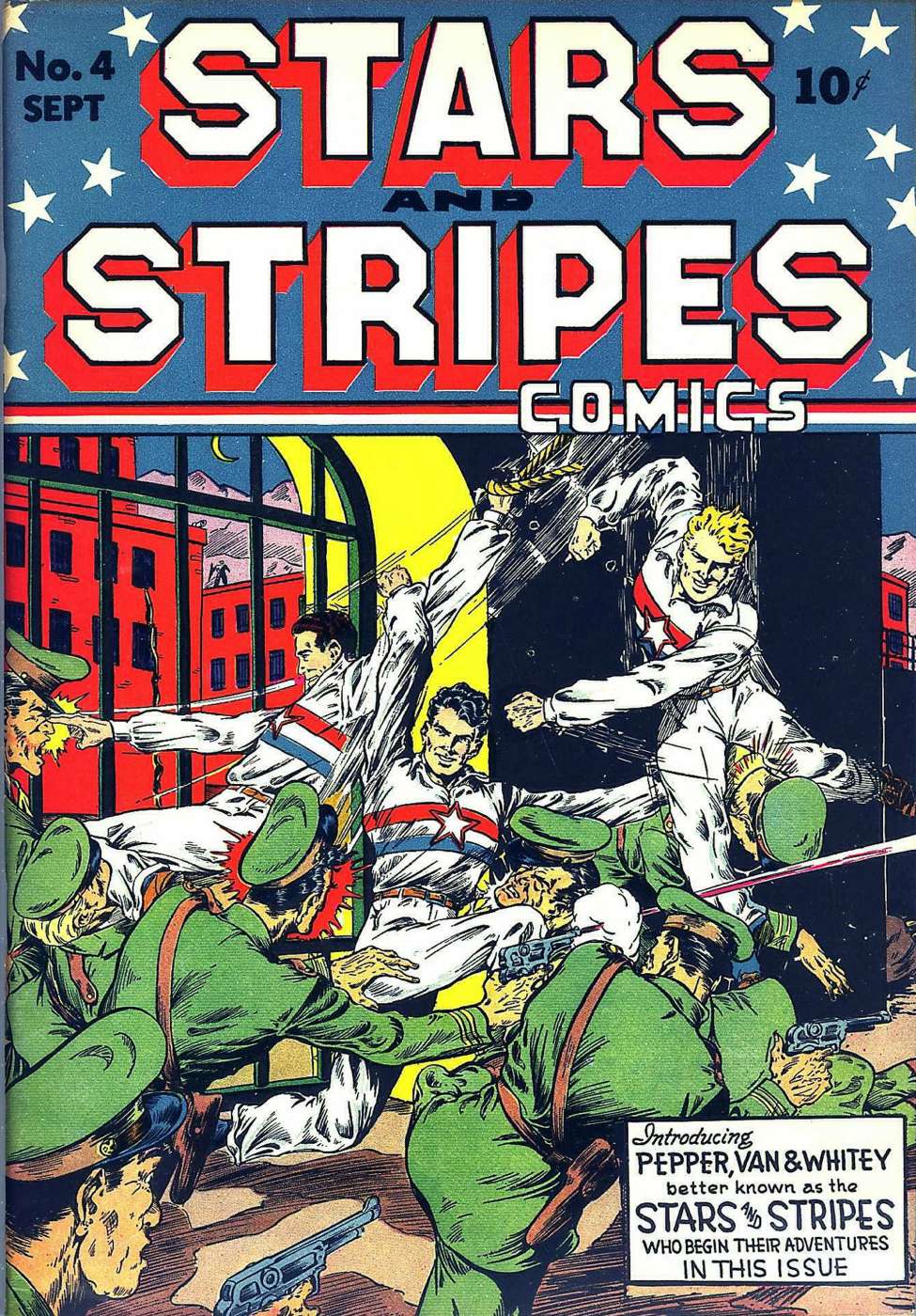 Book Cover For Stars and Stripes 4
