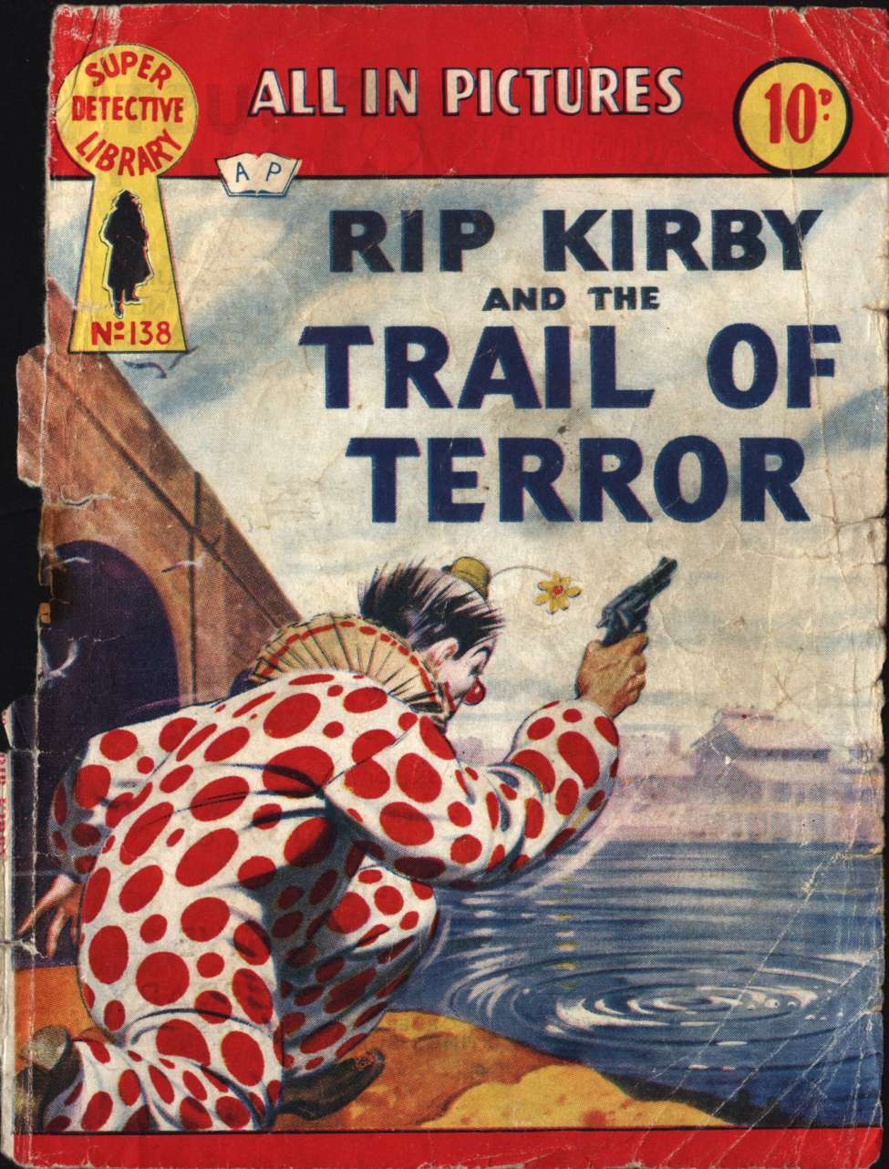 Book Cover For Super Detective Library 138 - The Trail of Terror