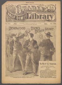 Large Thumbnail For Beadle's Half Dime Library 534 - Deadwood Dick's Death Hunt