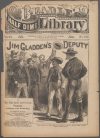 Cover For Beadle's Half Dime Library 517 - Jim Gladden's Deputy
