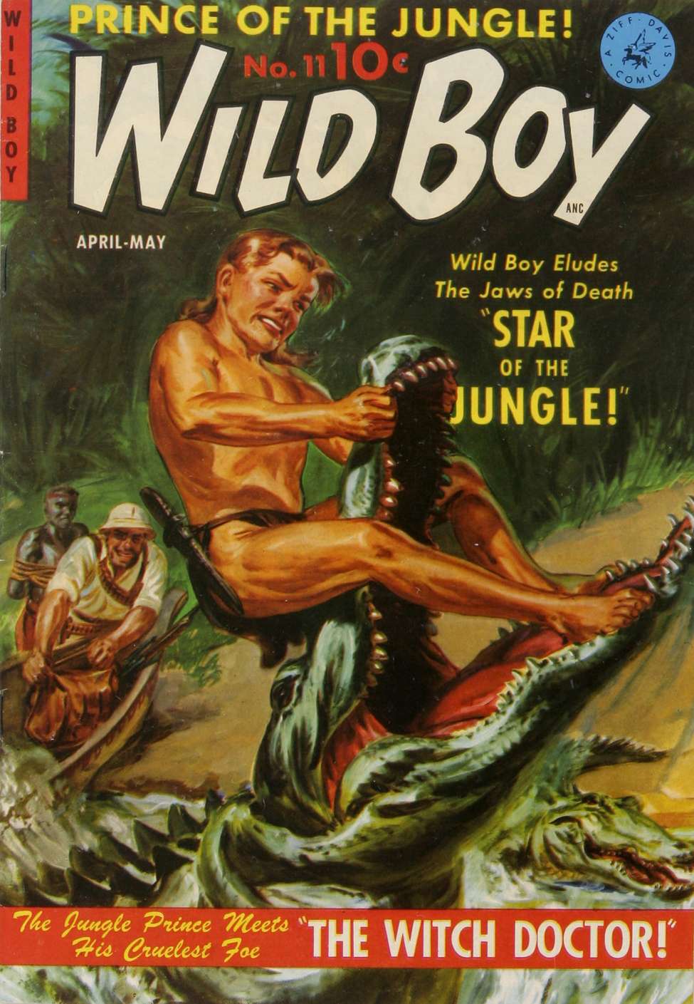 Comic Book Cover For Wild Boy 11 - Version 1