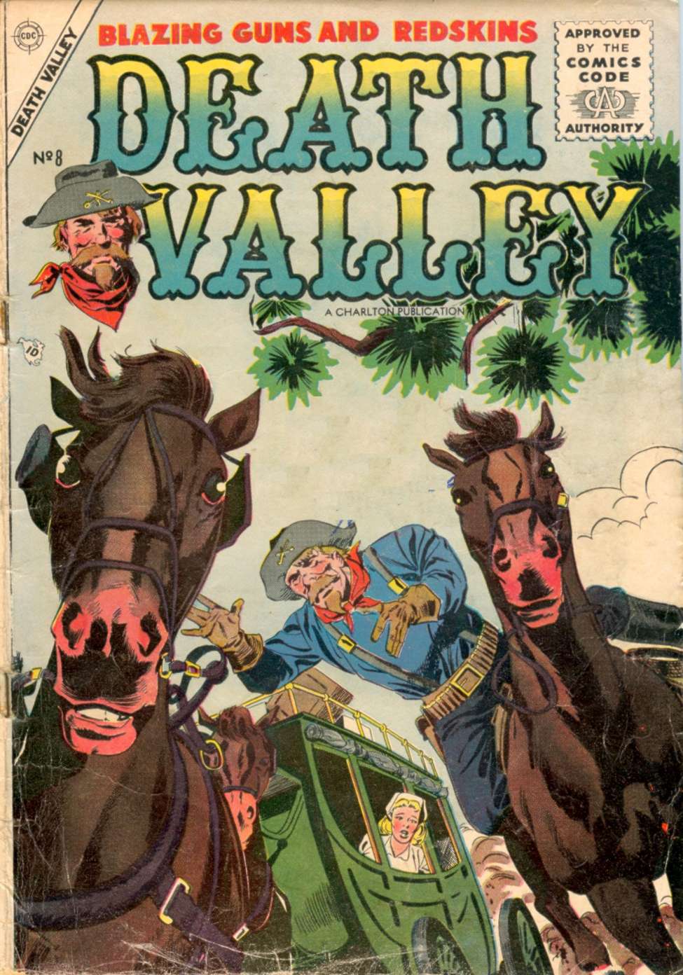 Comic Book Cover For Death Valley 8 - Version 1