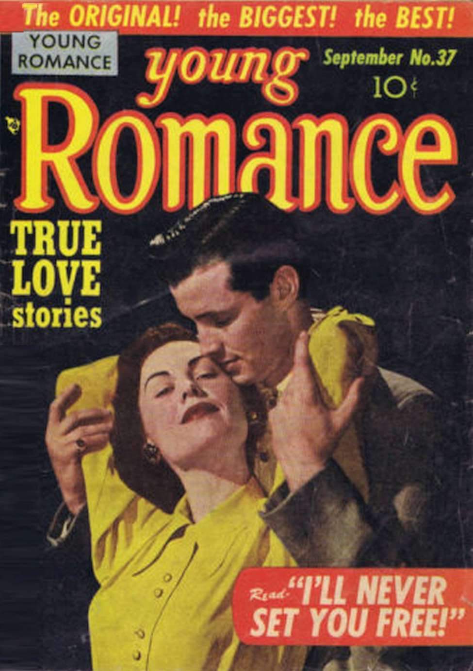 Book Cover For Young Romance 37 (inc) - Version 2