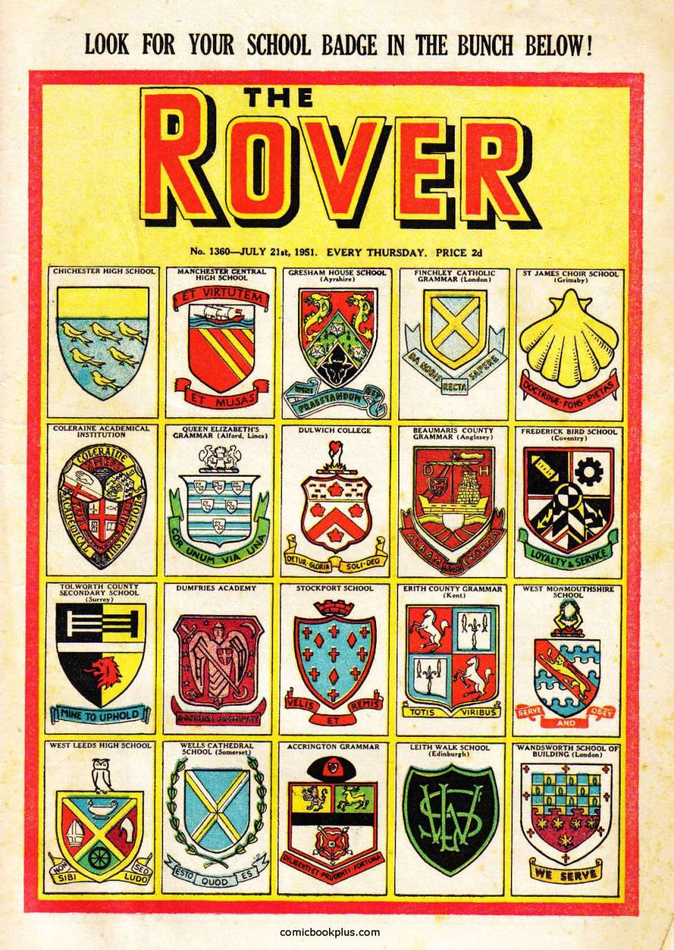 Book Cover For The Rover 1360