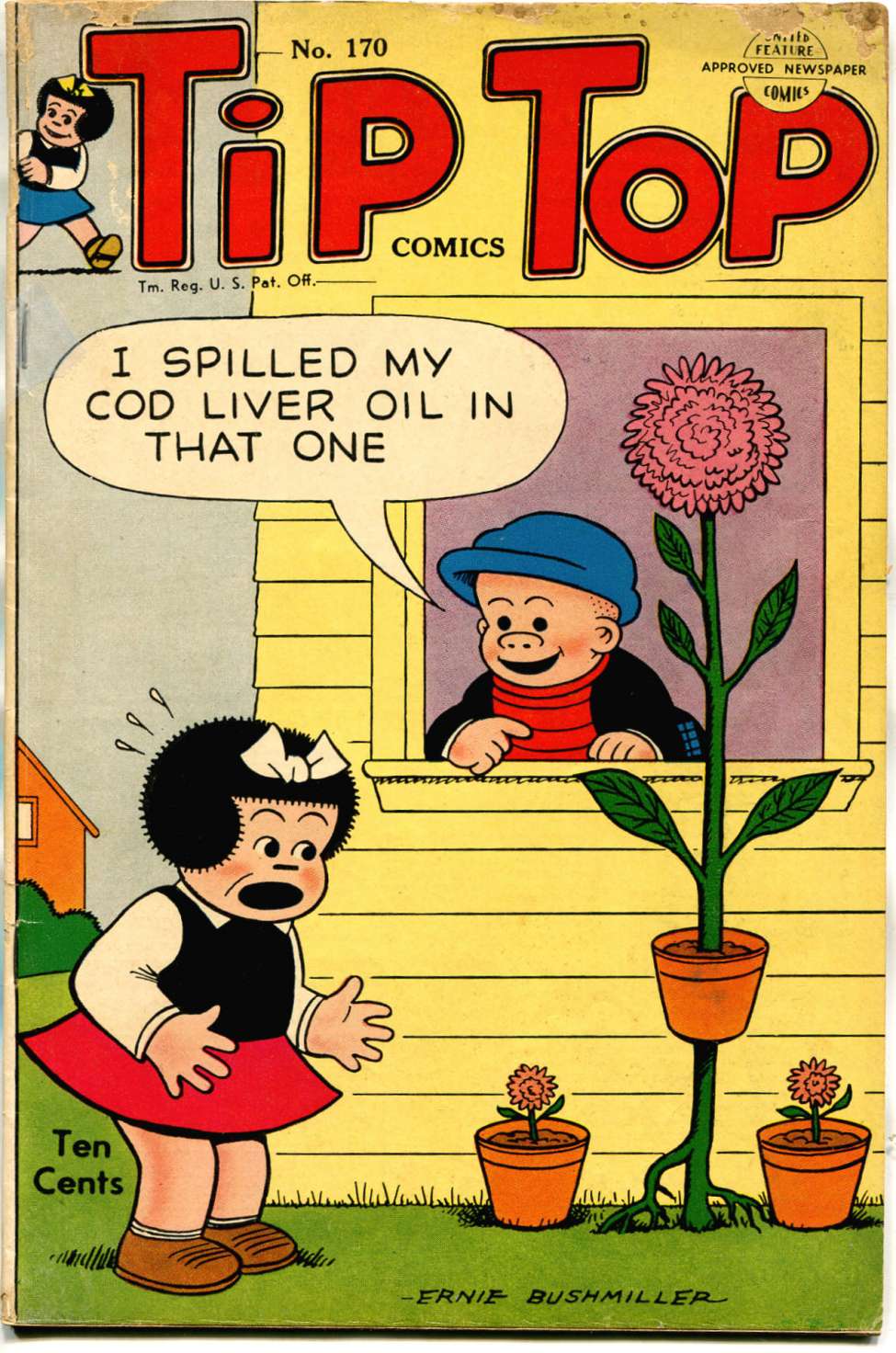 Comic Book Cover For Tip Top Comics 170