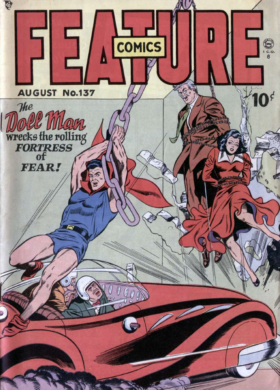 Book Cover For Feature Comics 137