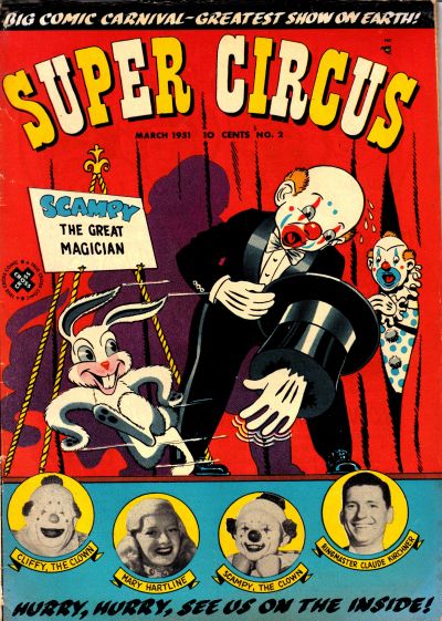 Book Cover For Super Circus 2